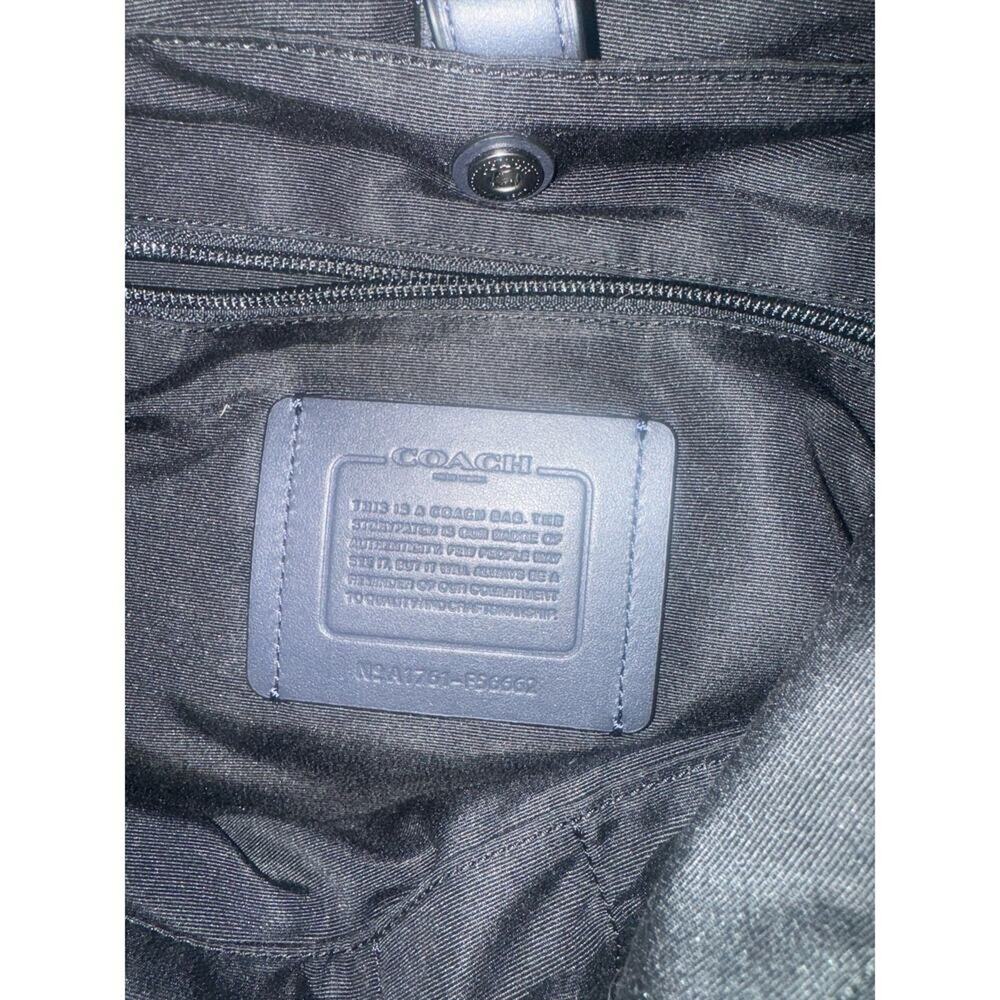 Coach Terrain Explorer Rolltop Backpack Nylon Leather NWOT - Picture 7 of 16